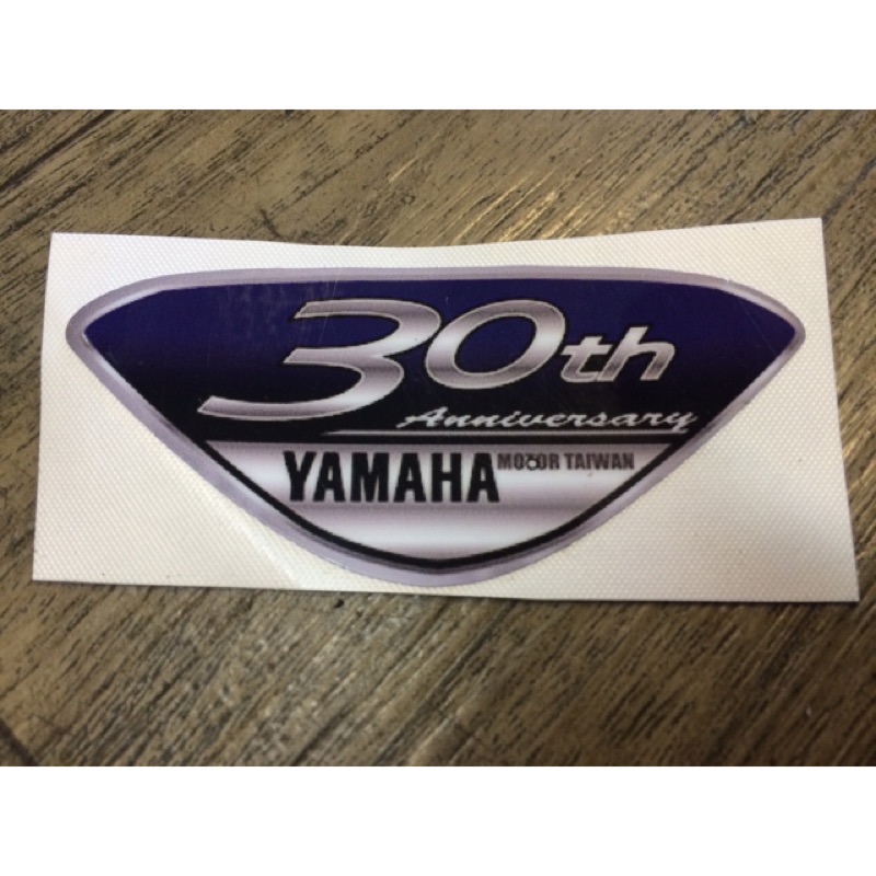 Yamaha週年貼紙