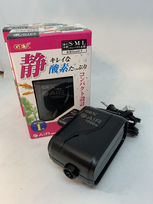 水族最便宜 魚缸打氣機日本gex 魚缸打氣機超靜音打氣機原廠公司貨 蝦皮購物