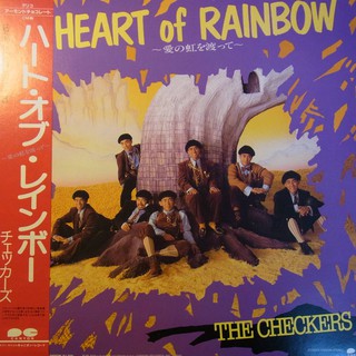 The Checkers ‎– 愛の虹を渡って〜 Checkers In Tan Tan たぬき 黑膠專輯 藤井郁彌 #5