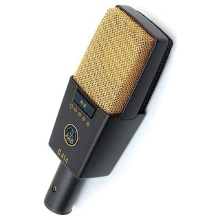 【音響密室】AKG C414 XLII尊爵金／C414 XLS極致銀9種指向收音模式電容麥克風含噴罩線材-宅配免運