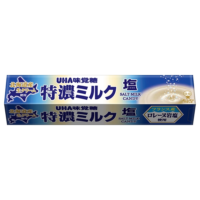 UHA味覺糖 特濃牛奶條糖(鹽味) 37g【家樂福】