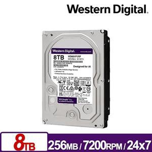 WD 威騰 8001PURP 紫標Pro 8TB 3.5吋監控系統硬碟(全新品)