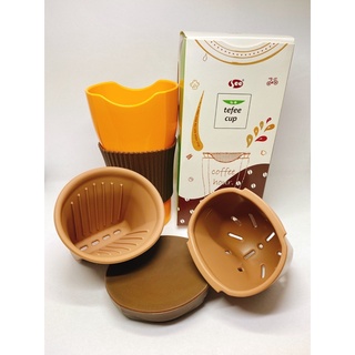 See矽膠杯組 #環保隨手杯 #可泡茶 #可泡咖啡