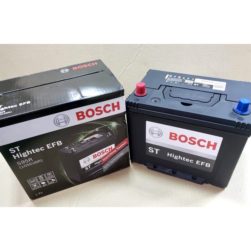 BOSCH EFB S95L S95R 105D26L 起停專用汽車電池 充電制御 怠速熄火 NX200t M7 U7