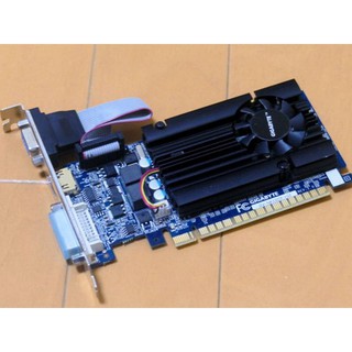技嘉 GV-N610D3-1GI 高效能顯示卡、GT610繪圖晶片、1GB記憶體、DDR3、PCI-E介面、拆機良品