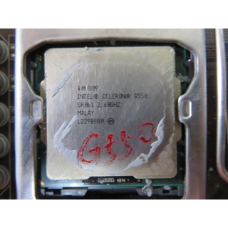 C.1155CPU-Intel Celeron G550 2M 快取記憶體、2.60 GHz直購價50