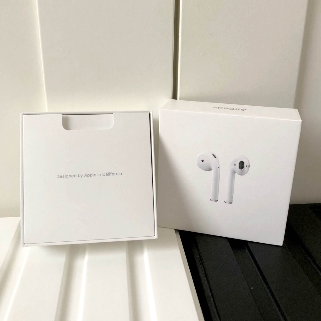 『禮物盒』AirPods (第一代/第二代) 收納置物盒 包裝盒 空盒 #Apple