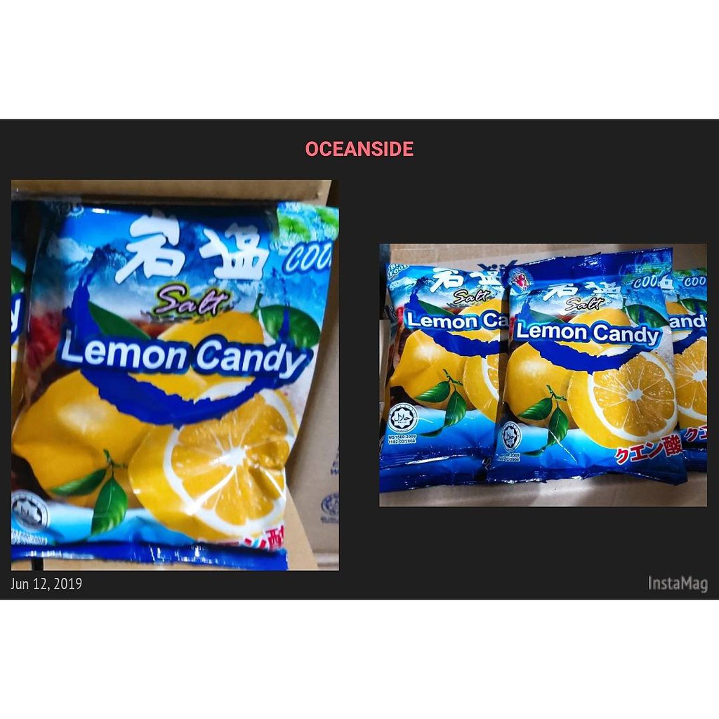 (活力休閒食品)檸檬糖岩鹽/薄荷鹽糖/馬來西亞/現貨