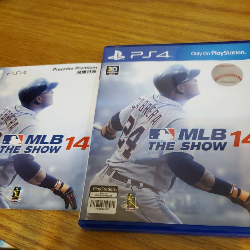 二手現貨 預購特典未使用 ps4 mlb the show 14