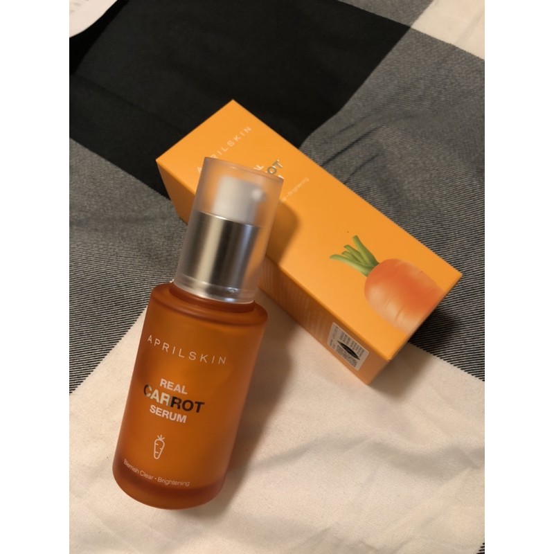 April Skin紅蘿蔔淨膚精華 正品全新 蝦皮購物
