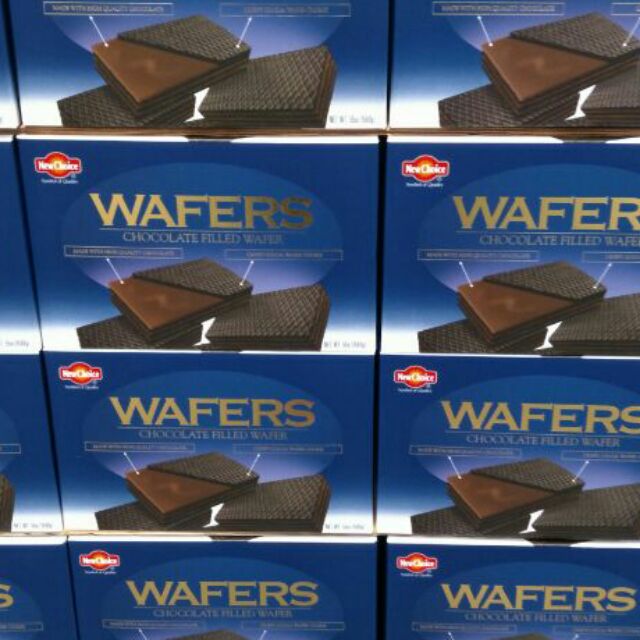 巧克力夾心酥new choice chocolate wafer 整箱1560公克 好市多