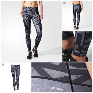 adidas Ultimate Fit Typo Long Tights 女 緊身長褲 緊身運動褲 健身褲 全新品二手價