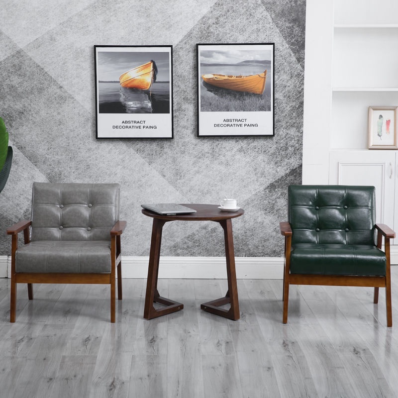 辦公沙發茶幾 組合 商務接待現代簡約會客洽談休息區 小型辦公室沙發 沙發 椅子