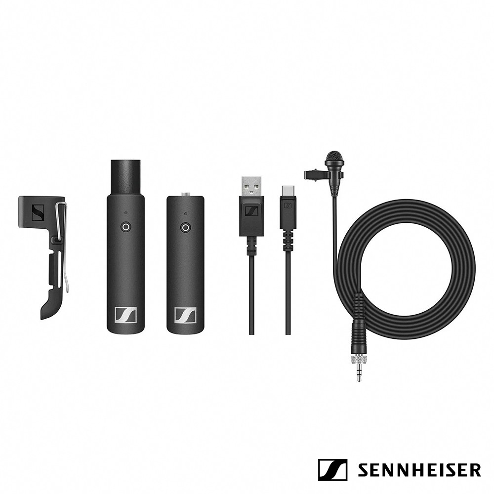 Sennheiser 森海 XSW-D LAVALIER 領夾式麥克風 套組 公司貨