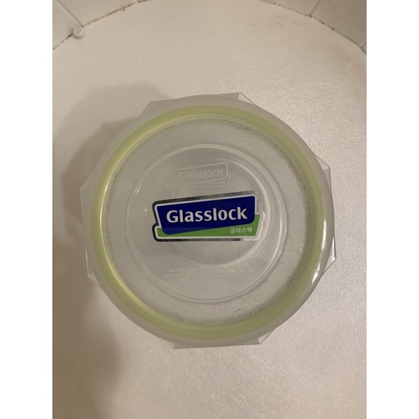 韓國Glasslock(格拉氏洛克）強化玻璃微波保鮮罐、儲物罐（近新無附外盒 、台北現貨）720ml