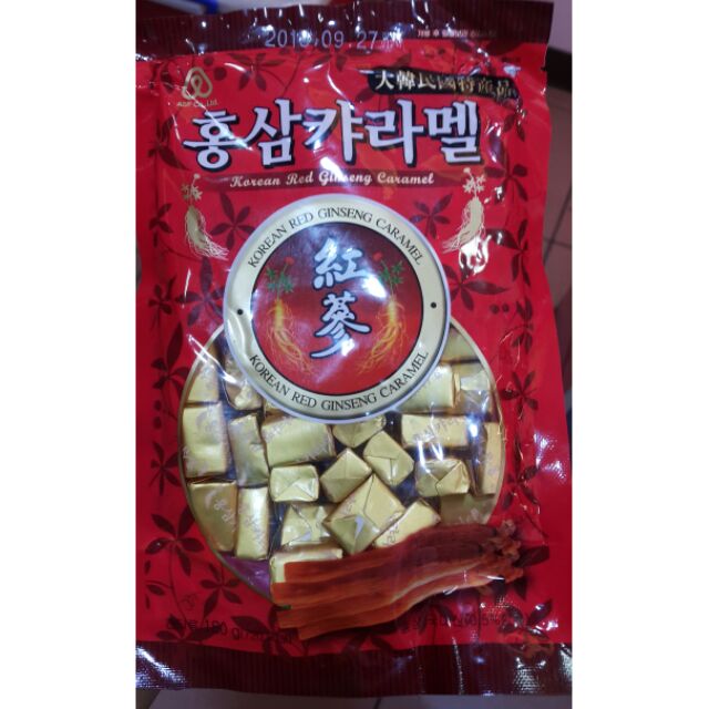 韓國紅蔘軟糖~現貨一包