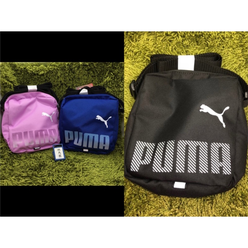 🌹斑馬團🌹Puma 小側背包/黑色/粉色/藍色