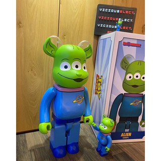 全新現貨 BE@RBRICK TOY STORY 玩具總動員 ALIEN 100% & 400% 三眼怪