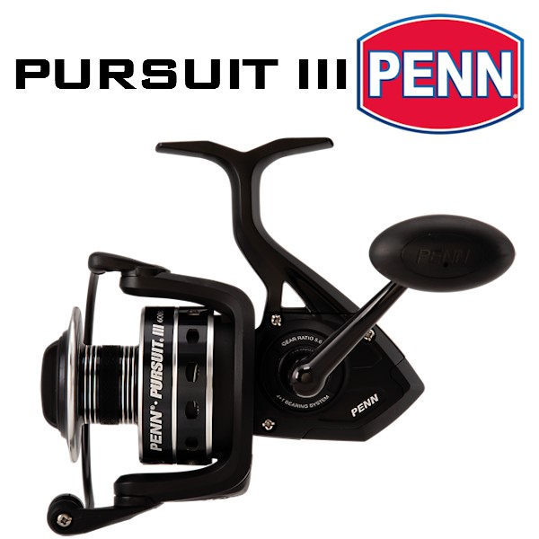 【鄭哥釣具】PENN 恆達 PURSUIT III PUR3 紡車捲線器 3000~8000型 碳纖維煞車系統 捲線器