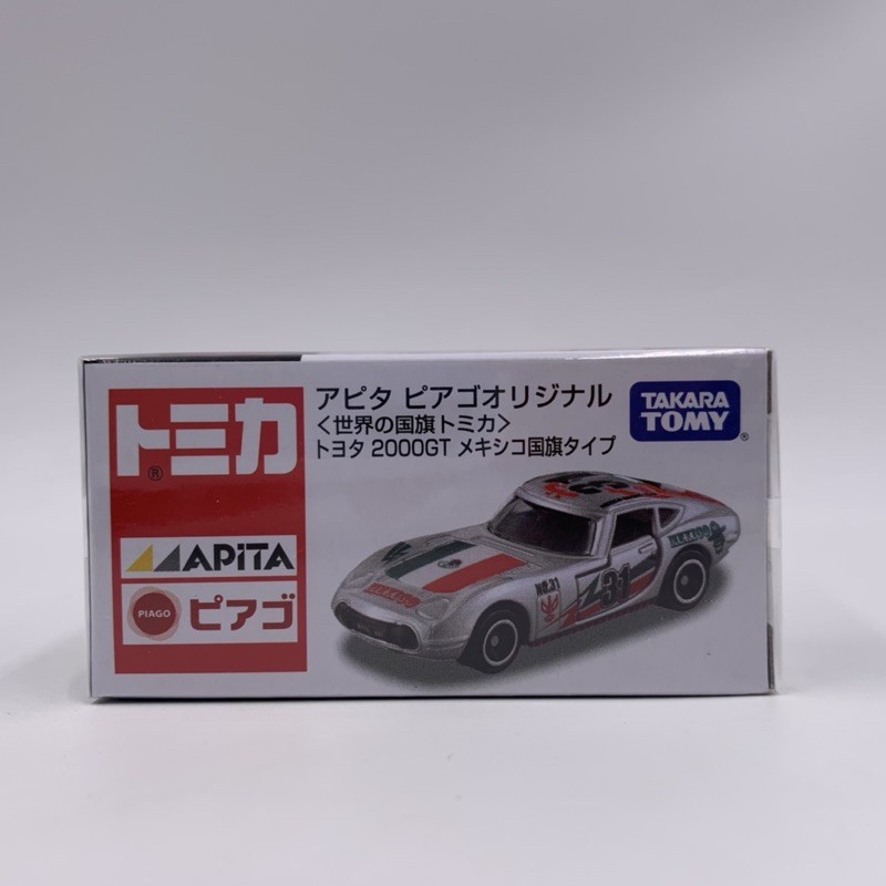 Tomica APITA TOYOTA 2000GT 墨西哥 國旗