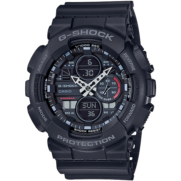 CASIO G-SHOCK 流行元素運動腕錶/GA-140-1A1
