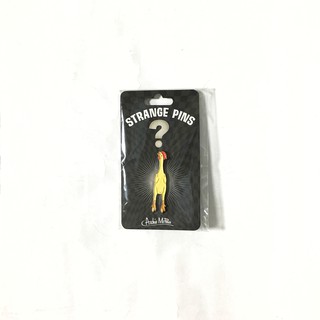 【現貨】Archie McPhee RUBBER CHICKEN ENAMEL PIN 別針 徽章