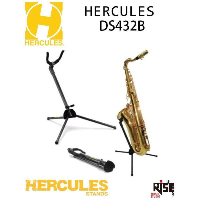 海克力斯 Hercules DS432B 次中音 薩克斯風架 輕便 攜帶型 附攜行袋【又昇樂器.音響】