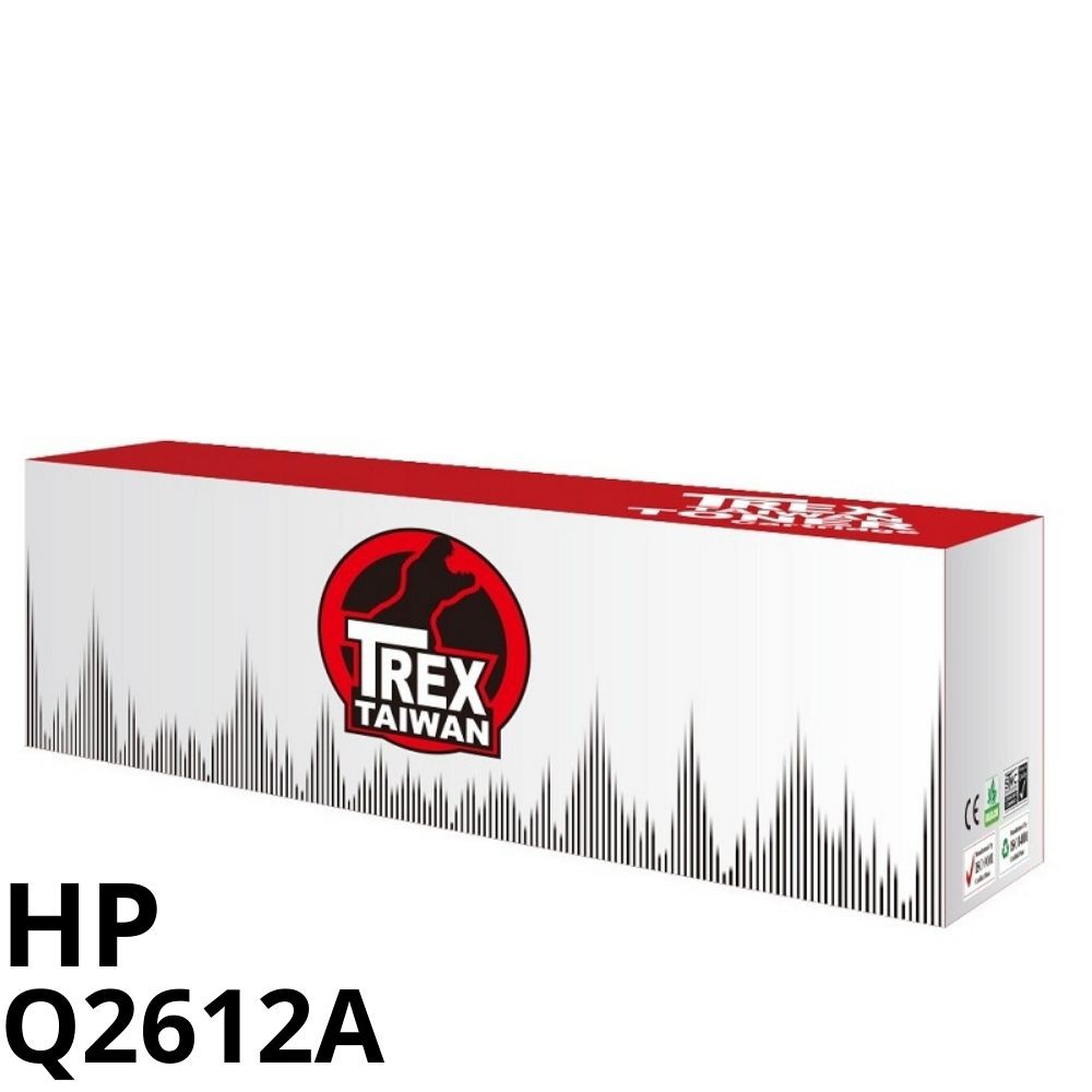 【T-REX霸王龍】HP Q2612A Q2612X 副廠相容碳粉匣