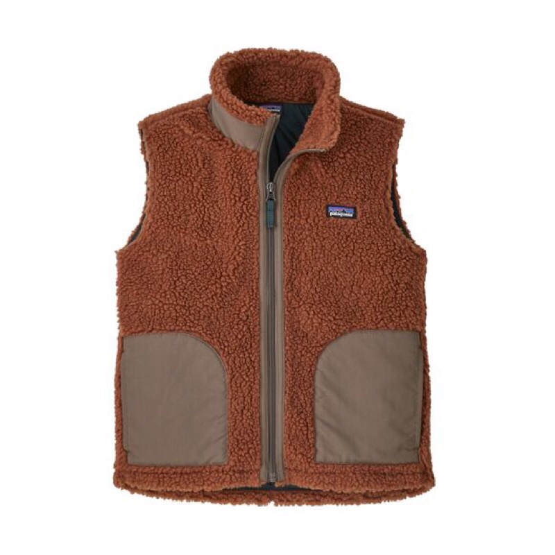 Patagonia kids retro-x fleece vest 大童 拉鍊背心 全新正品 XXL