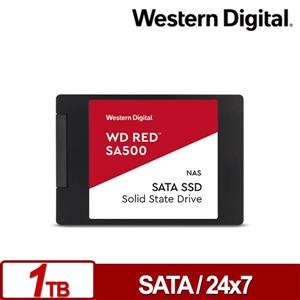 刷卡含發票WD 紅標 SA500 1TB SSD 2.5吋NAS固態硬碟
