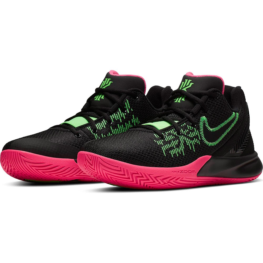 【NIKE 耐吉】907KYRIE FLYTRAP II EP 男籃球鞋 避震 明星款 運動鞋 黑綠 AO4438005