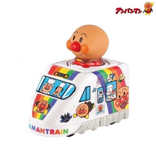 麵包超人【SAS 日本限定】日本限定 ANPANMAN 麵包超人 彩虹列車版 按壓滑動式 兒童 玩具車