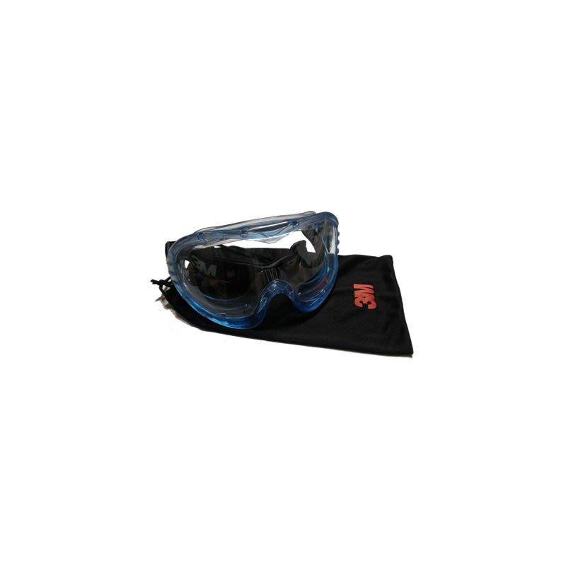 //附發票 3M 40653 防霧型眼鏡 透明鏡片 防護型 鬆緊帶 飛輪海 安全眼鏡 護目鏡 防噴濺物