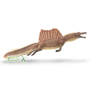 恐龍動物模型 CollectA 1/40 科學棘龍 棘背龍(游泳) 嘴可動 非暴龍