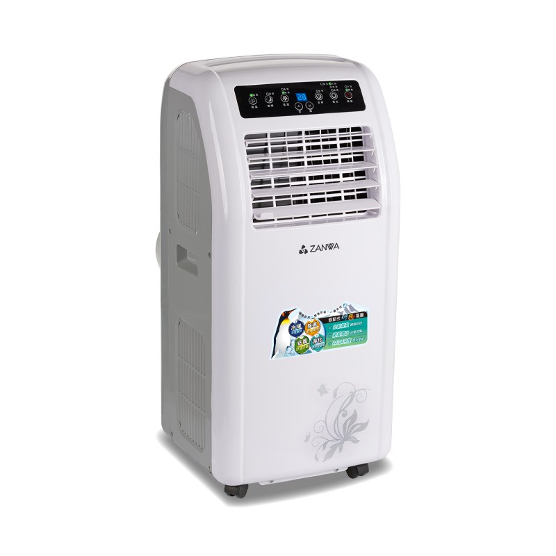 ZANWA 晶華 冷暖型10000BTU 清淨除溼移動式空調/冷氣機 ZW-1260CH【聖家家電舘】