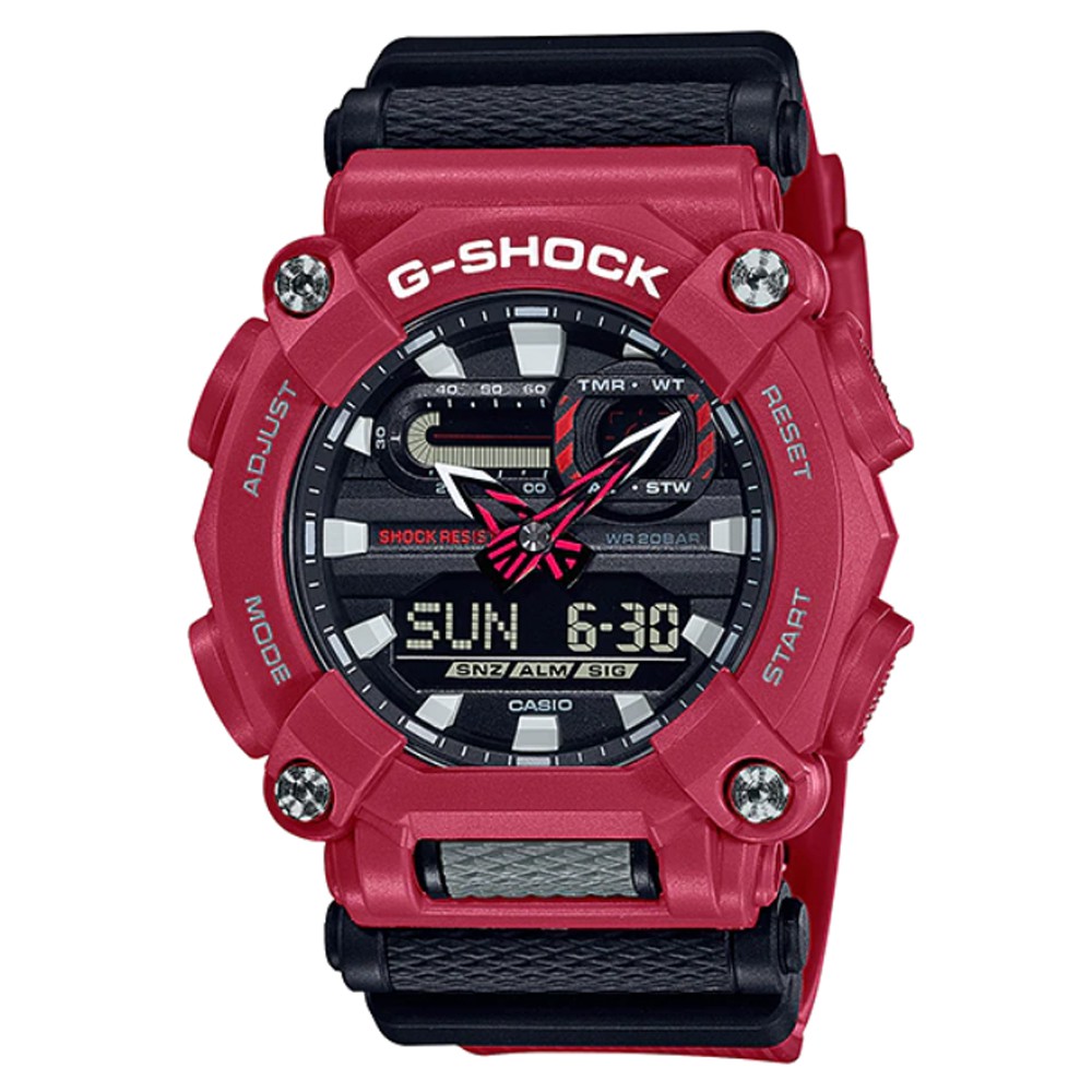 【CASIO】卡西歐 G-SHOCK 工業風粗獷稜角 十邊形 GA-900-4A 原廠公司貨【關注折扣】