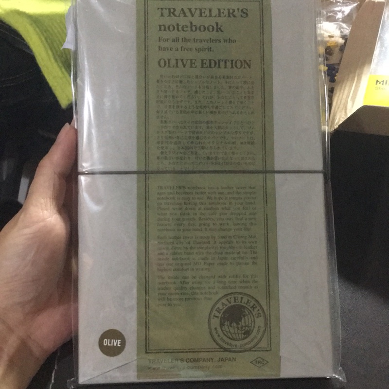 traveler's notebook 橄欖綠 新色 多買一本