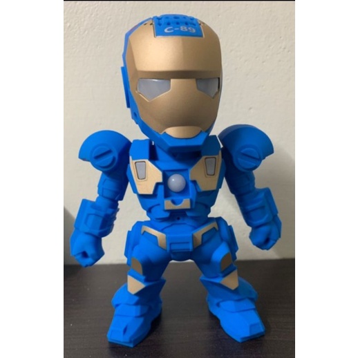 機器人藍芽喇叭 可當行動電源 藍芽喇叭 C-89鋼鐵人藍芽喇叭 雙手跟頭 可動的機器人