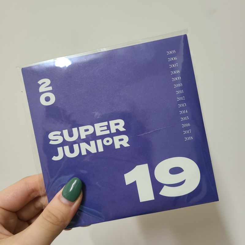 SUPER JUNIOR 2019年曆組 DVD