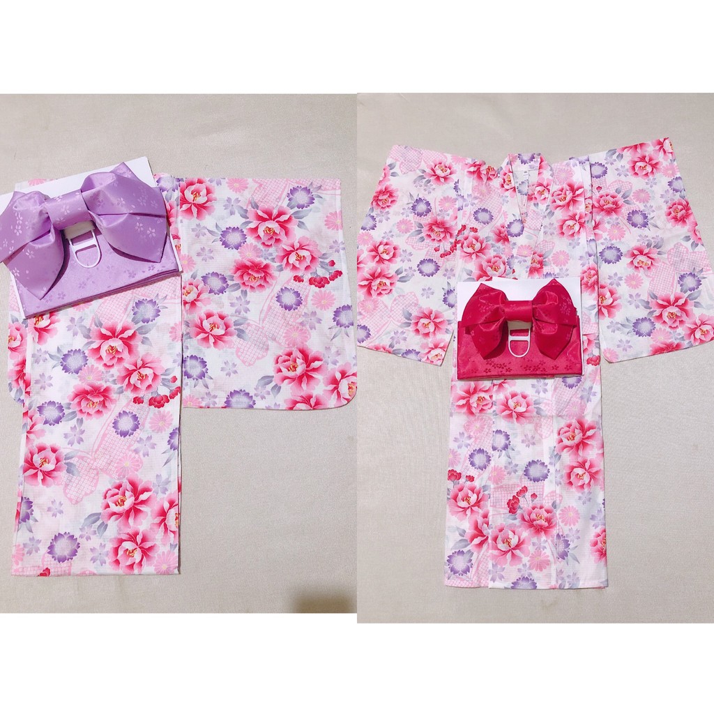 03 日本和服浴衣女兒童和服親子款日本旅遊和服浴衣 蝦皮購物