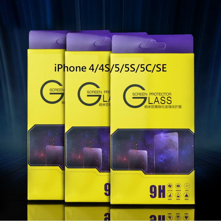 【MOACC】(可代貼) iPhone 4/4S/5/5S/5C/SE 鋼化玻璃保護貼 玻璃貼 9H 2.5D 強化玻璃