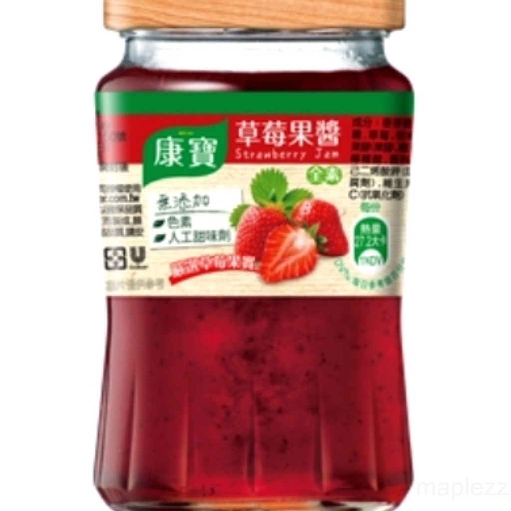 康寶 果醬 草莓400g 019 [maplezz]