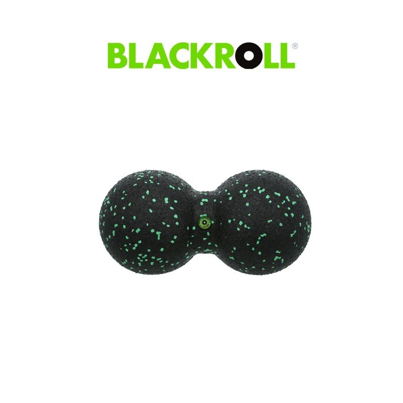 BLACKROLL DUOBALL花生球 8cm (黑/綠) 【台灣快速出貨】