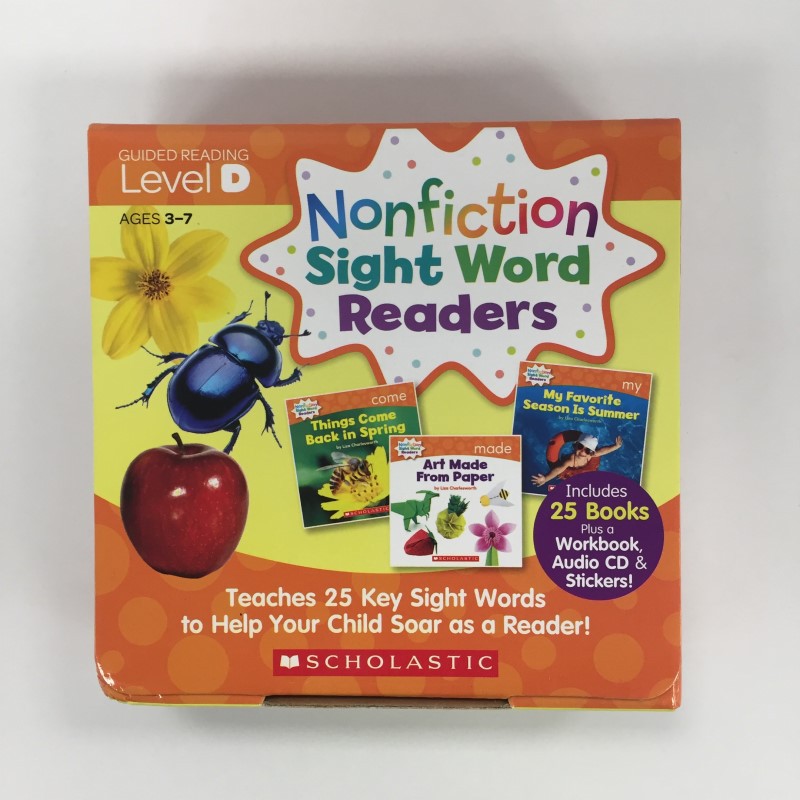 Nonfiction Sight Word Readers Set D (with CD)