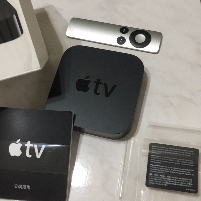 Apple TV3 A1469 AirPlay 2016出廠 少用近全新 包裝齊全 少刮傷