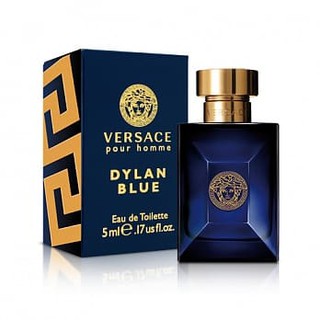 【香水專賣店】Versace 凡賽斯 狄倫‧正藍男性淡香水迷你瓶(5ml)