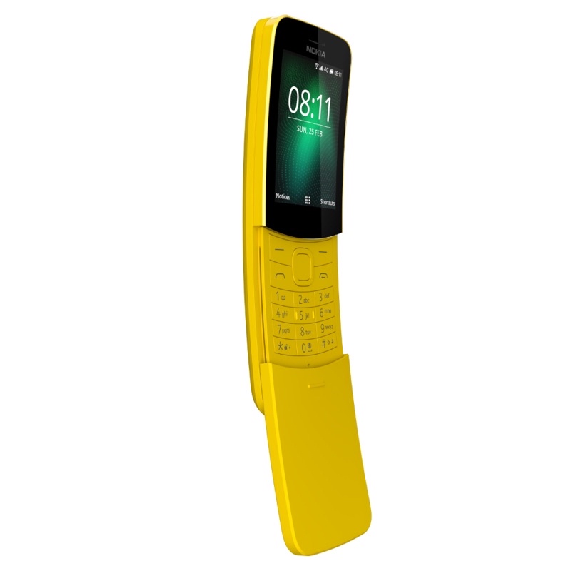 Nokia 8110 香蕉機 4G復刻滑蓋手機