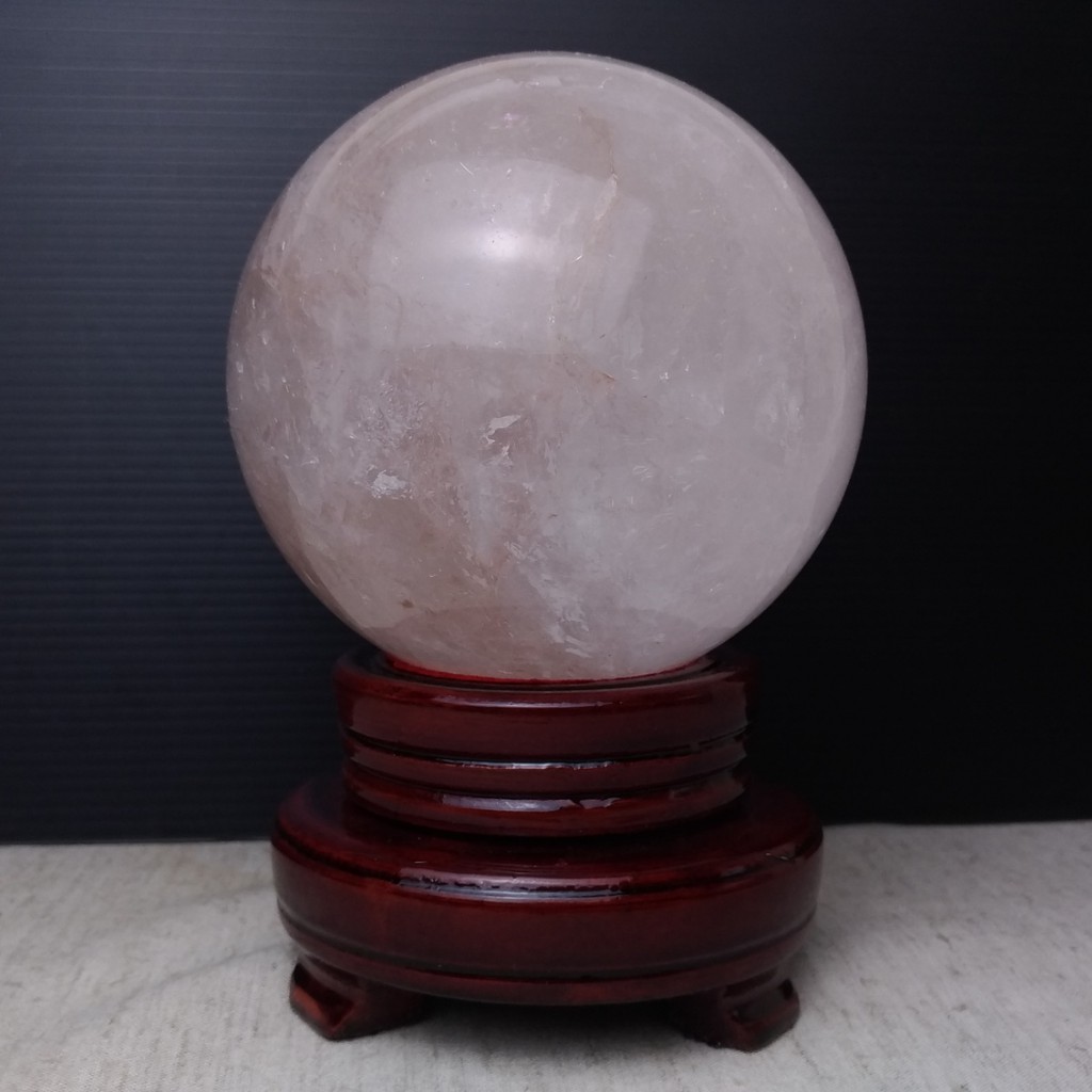 天然風水白水晶球1 7kg 蝦皮購物