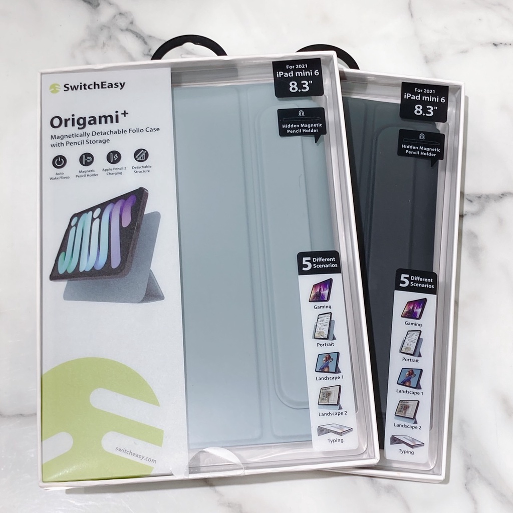 滿額9折 ⚠️  SwitchEasy Origami+ iPad mini 6 8.3吋 磁吸可拆式支架保護套