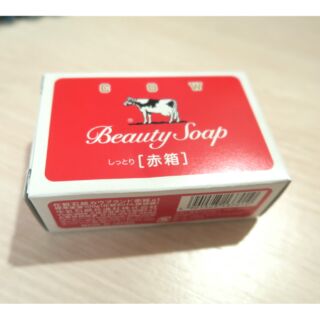 [全新代購]日本牛乳石鹼牛乳香皂-赤箱-玫瑰保濕型